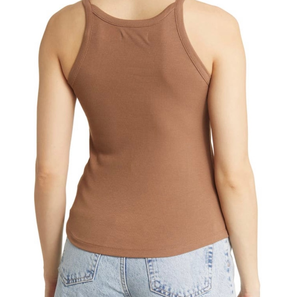 Madewell taupe basic tank top - Picture 8 of 8